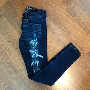 American Eagle Distressed Skinny Jeans